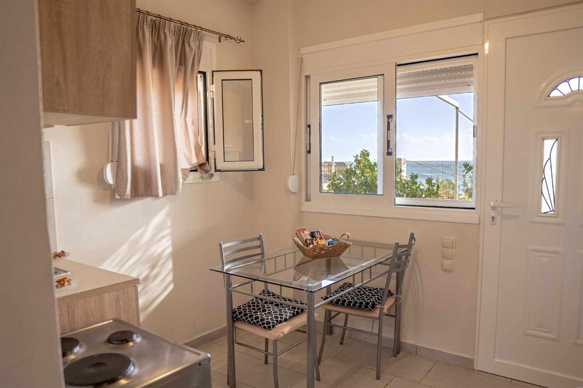 Studios Anna Maria With Sea View Kapetaniana Bagian luar foto